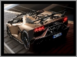 Lamborghini Aventador, Tył